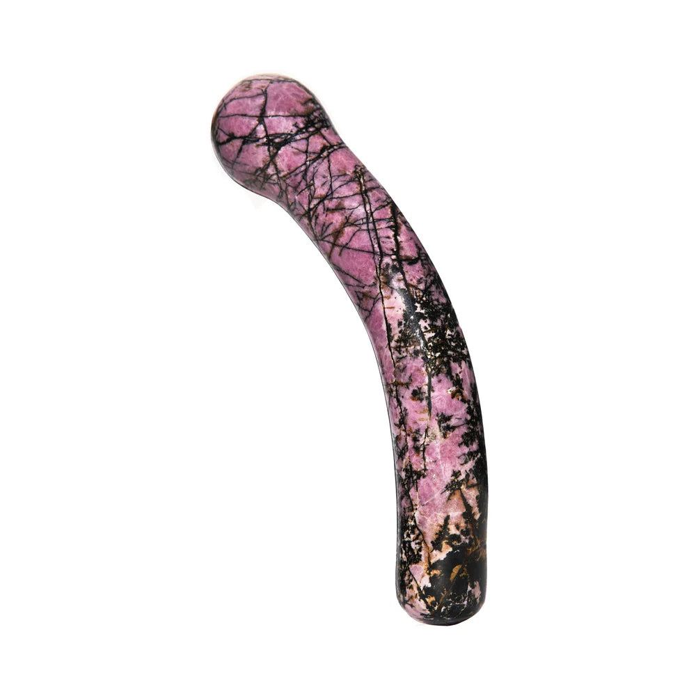 Chakrubs Anahata Curve Rhodonite Wand