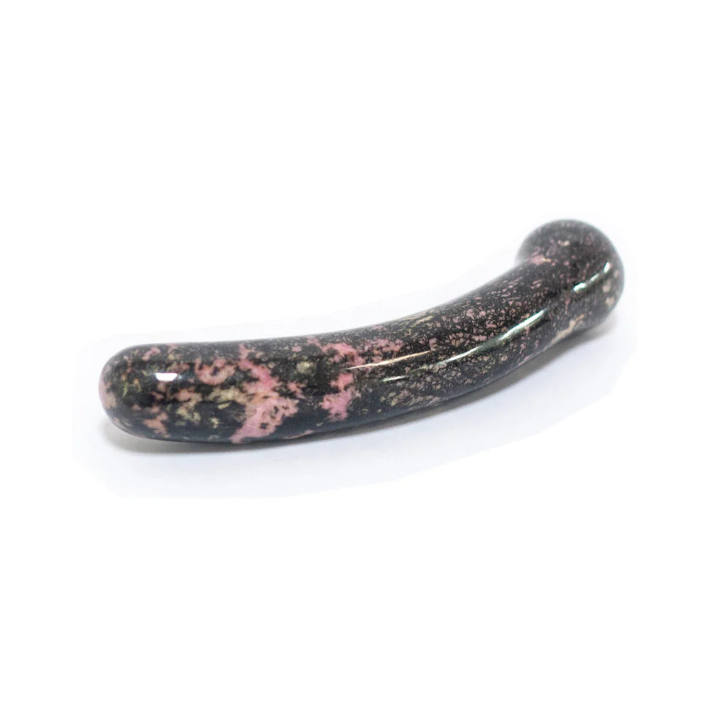 Chakrubs Anahata Curve Rhodonite Wand