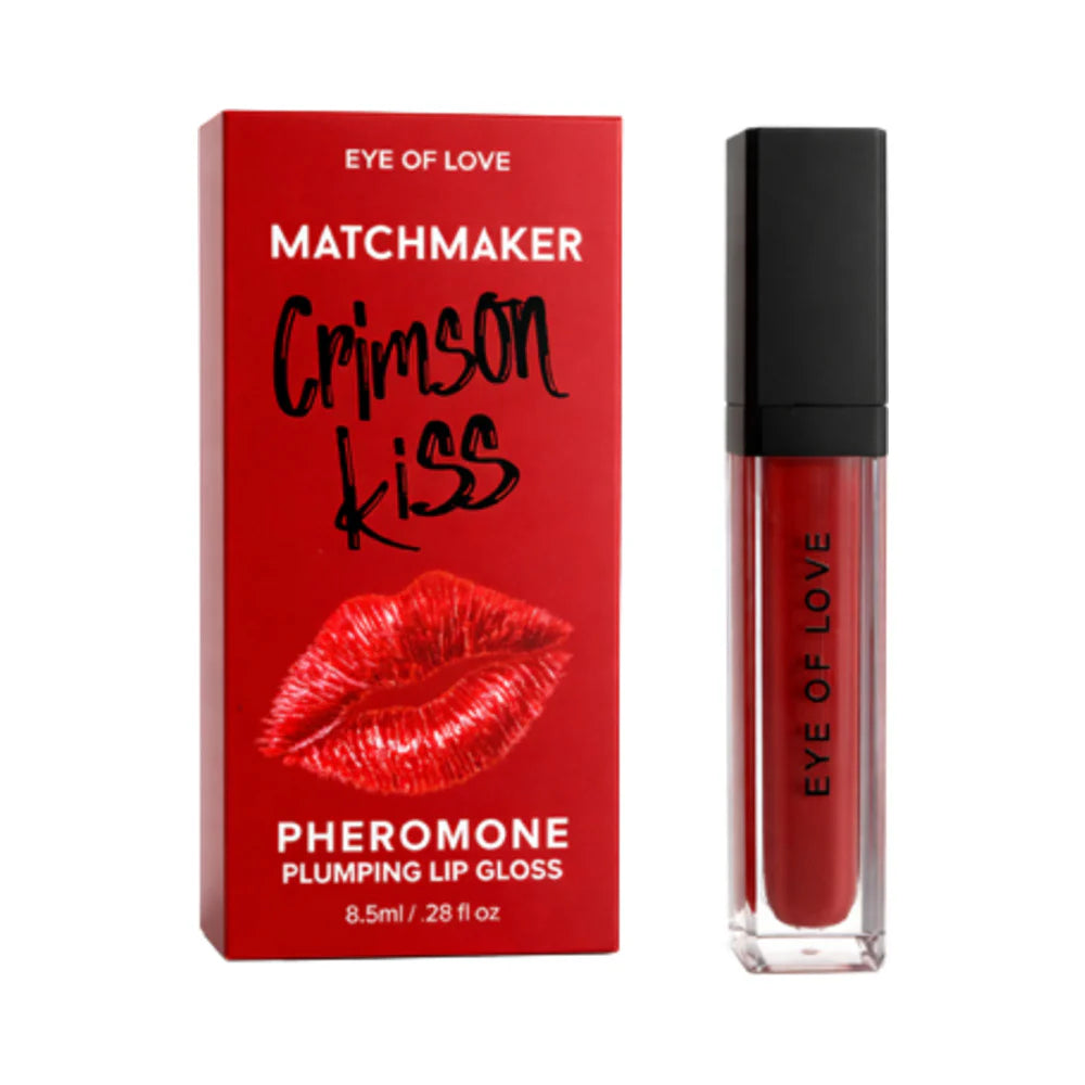 Pheromone Pumping Lip Gloss, Eye Of Love Matchmaker Attract Him, Crimson Kiss & Pink Pulse
