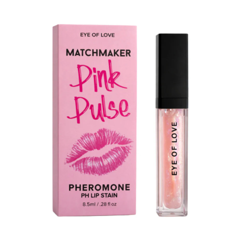 Pheromone Pumping Lip Gloss, Eye Of Love Matchmaker Attract Him, Crimson Kiss & Pink Pulse
