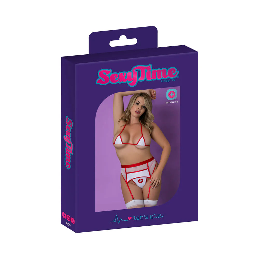 Sexy Time Healing Hands, Magic Silk, White, Sizes 4-24