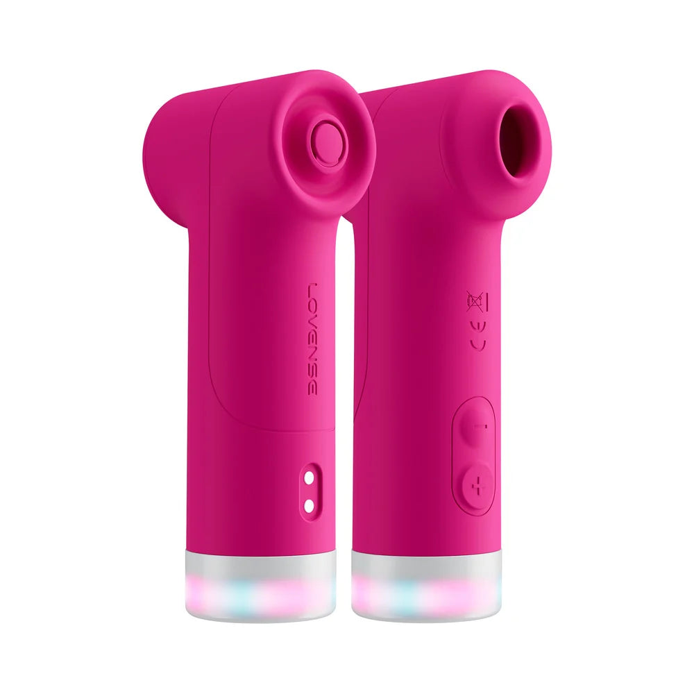 Lovense Fizz Dual-Head Customizable Vibrator With Suction