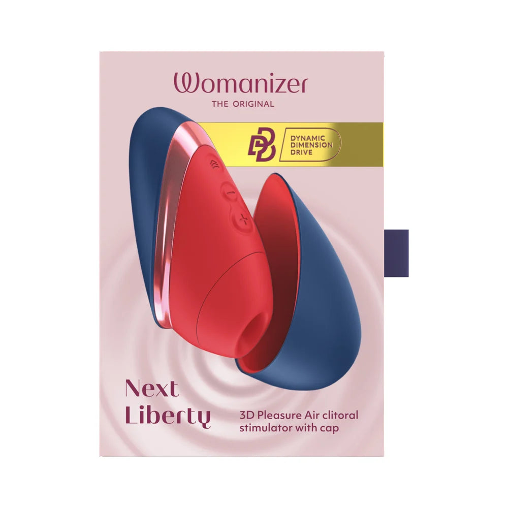 Womanizer's Patented 3D Pleasure Air Technology with Dynamic Dimension Drive