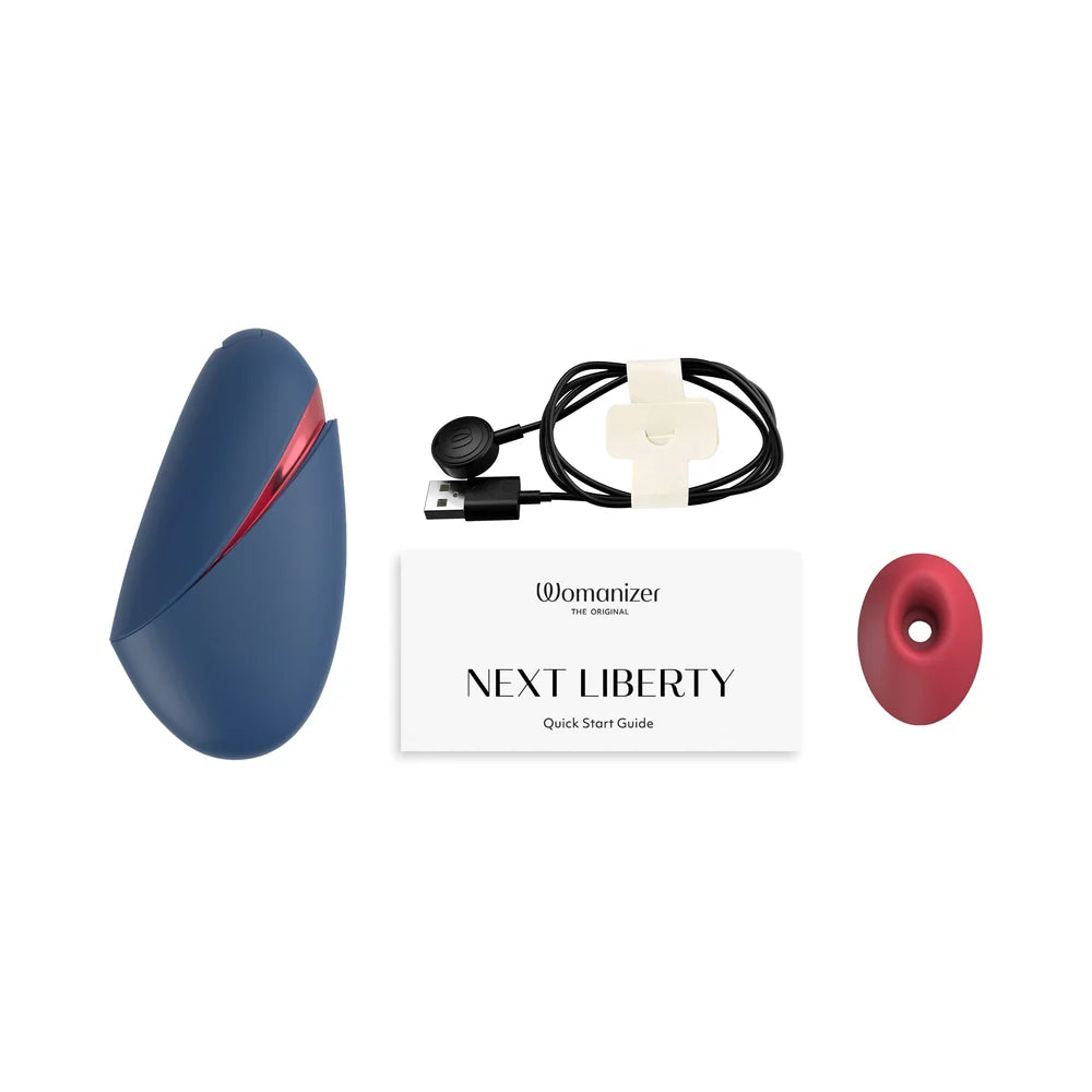 Womanizer's Patented 3D Pleasure Air Technology with Dynamic Dimension Drive