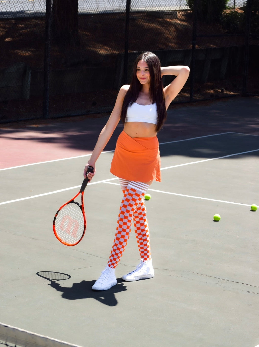 Game Day! - Orange & White
