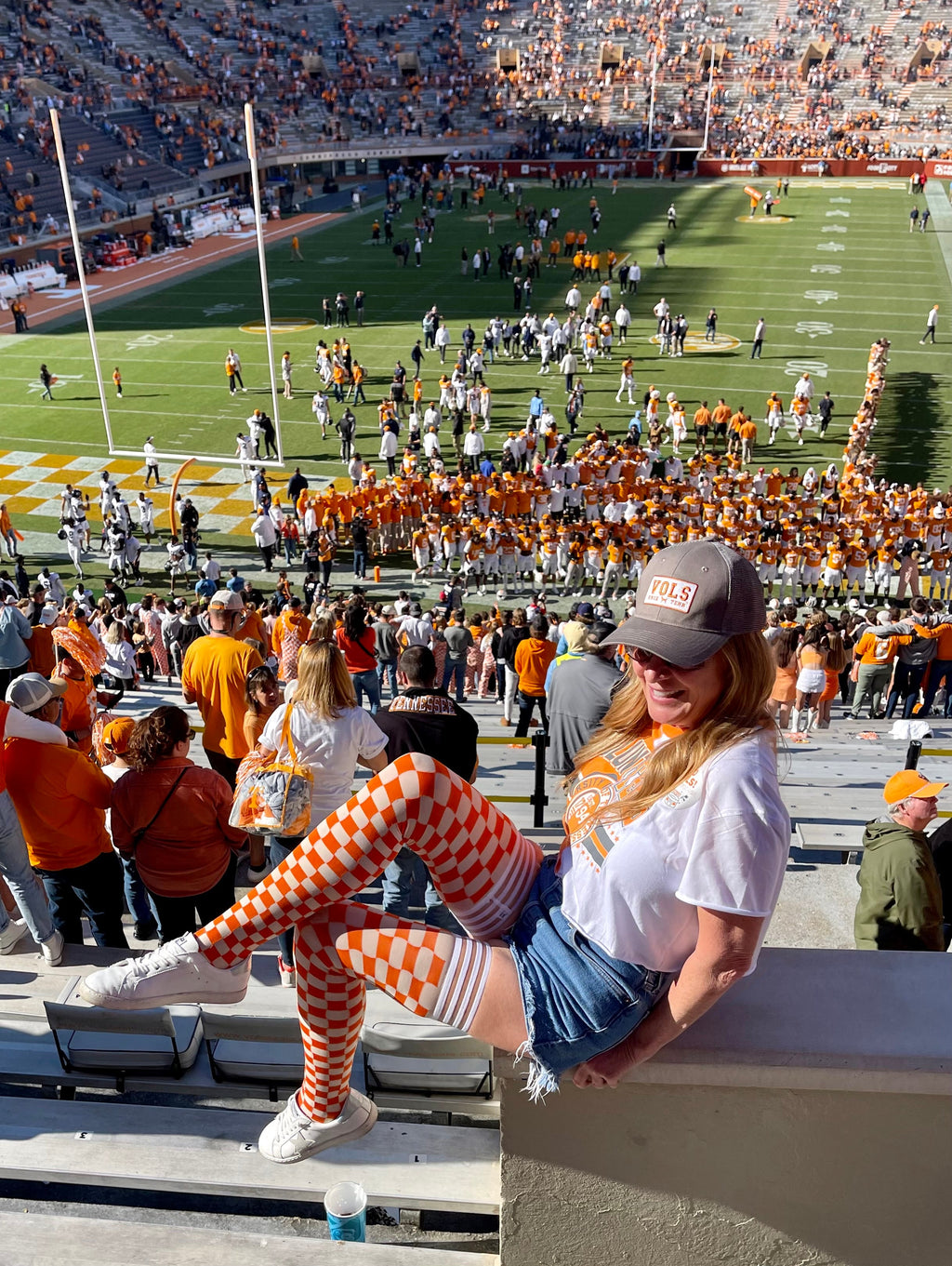 Game Day! - Orange & White