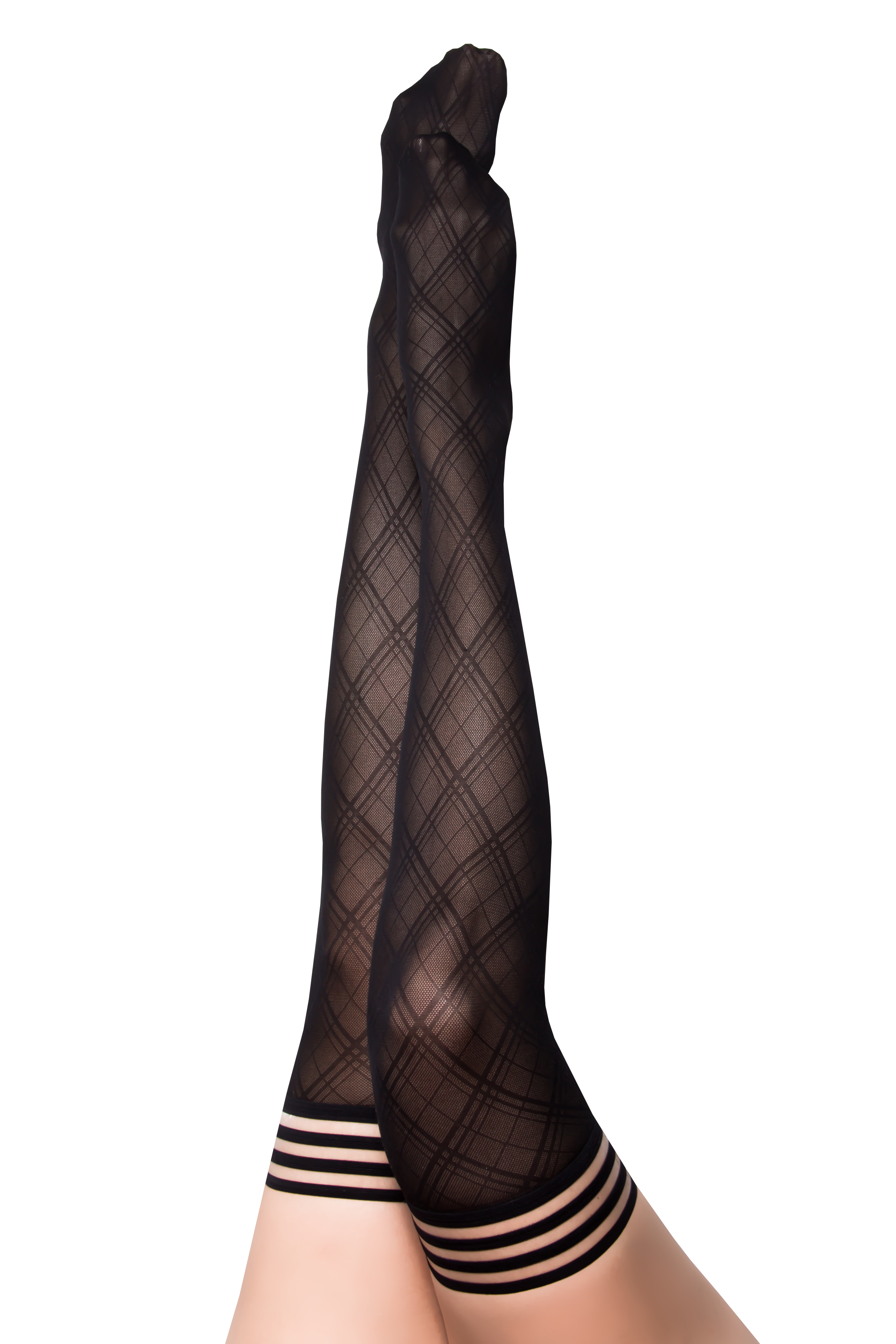 Tiffany: It Doesn't Have to Glitter to be a Diamond. Petite to Plus Size Thigh Highs