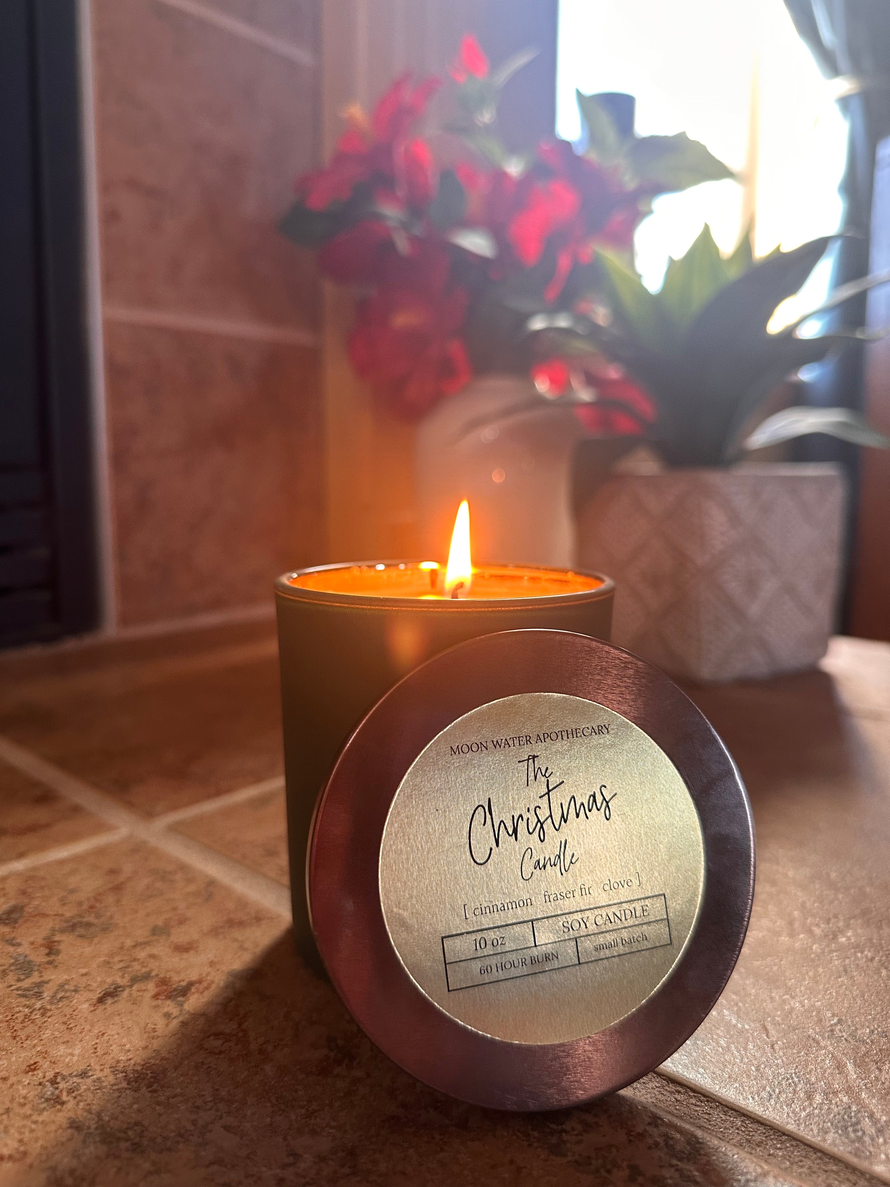 "The Christmas Candle" SEASONAL TOP SELLER! by Moon Water Apothecary