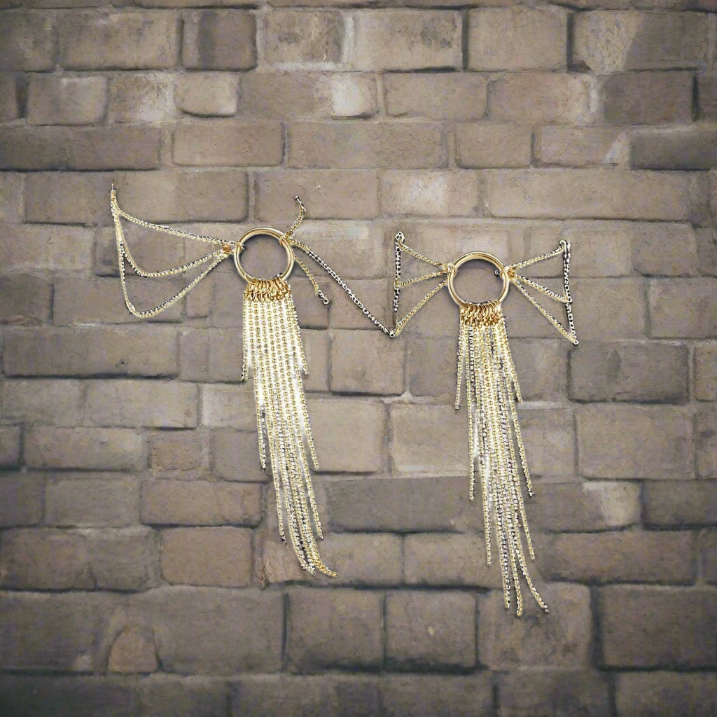Bijoux Indiscrets Magnifique Feet Chain Silver/Gold