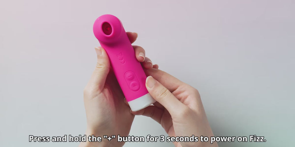 Lovense Fizz Dual-Head Customizable Vibrator With Suction