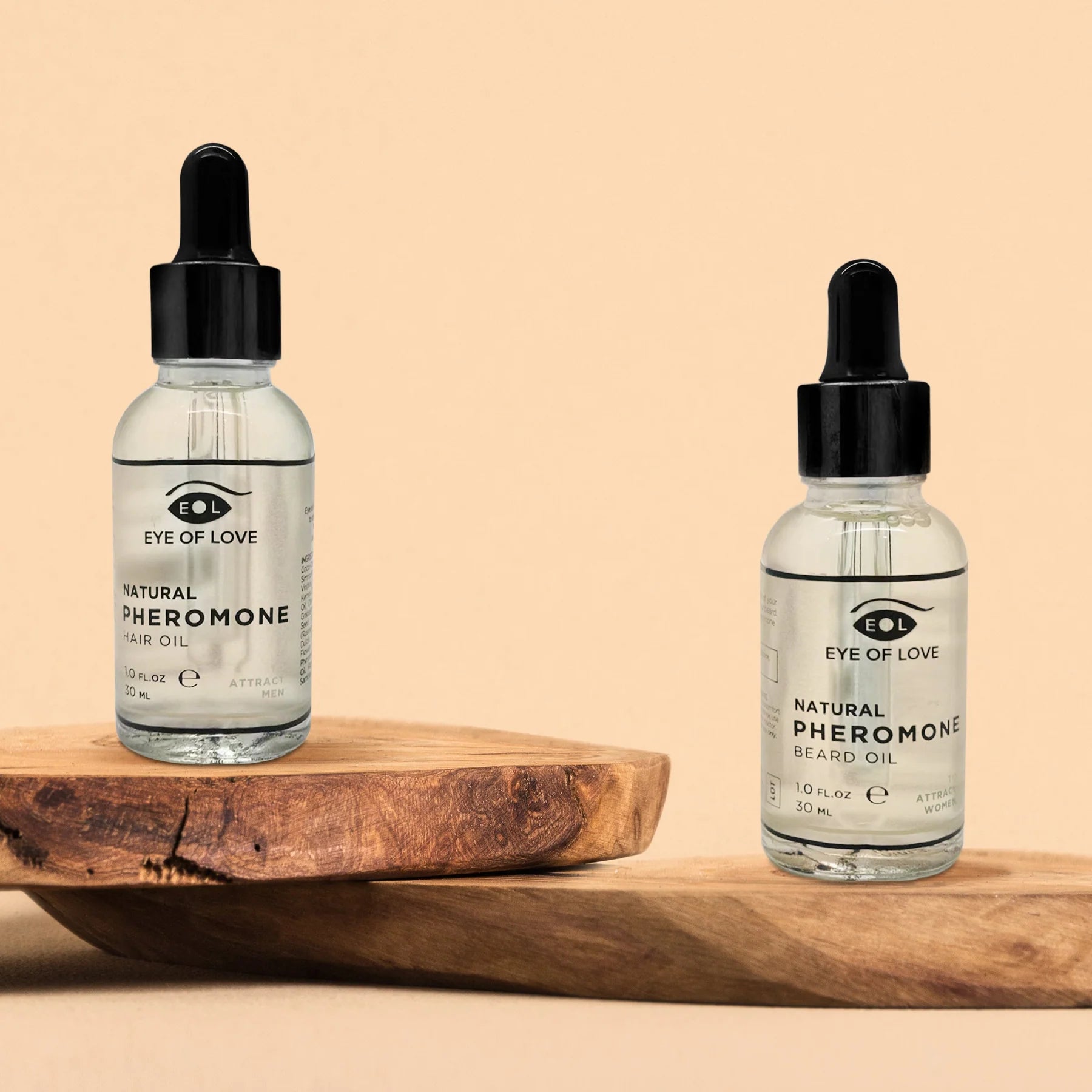 Eye of Love Attract Her Natural Pheromone Beard Oil 1 oz.