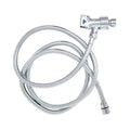 Womanizer Wave Shower Hose and Shower Arm Mount Set Chrome